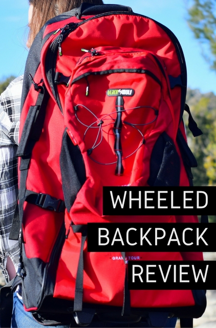 Choosing a Travel Backpack with Wheels BlackWolf Grand Tour Review Mapping Megan