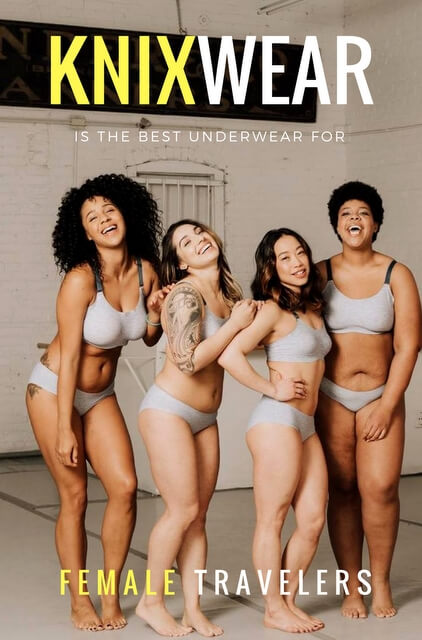 Reasons Knixwear is the Greatest Travel Underwear You'll Ever Own!