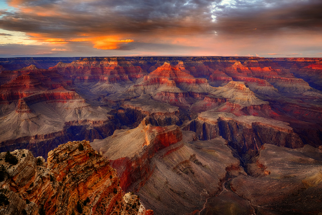 The Grand Canyon Which Rim Is The Best To Visit Mapping Megan