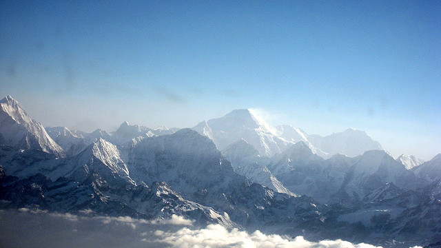 Views of the Himalayas