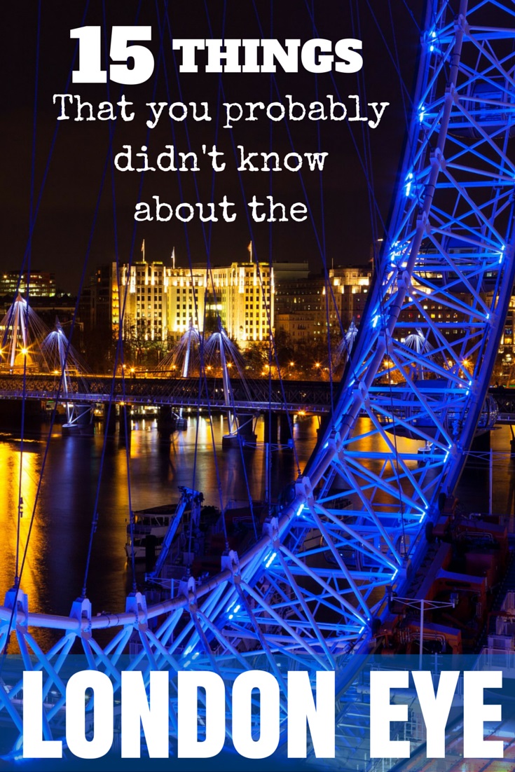 15 Things You Probably Didn't Know About The London Eye - Mapping Megan