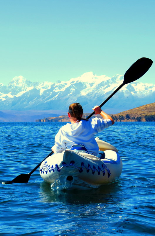 Lake Titicaca, Bolivia.