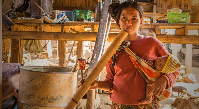 Woman from Tad Lo