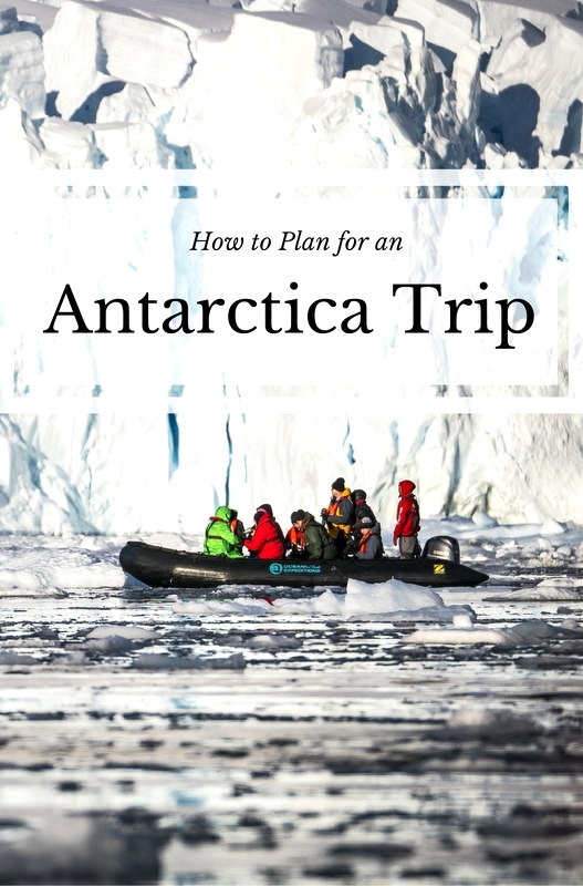 Since Antarctica is so remote, it’s going to require a little more planning on your part to make sure you get the most bang for your exploration buck.