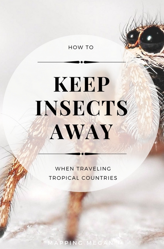 Don't let insects discourage you from visiting a country you always wanted to visit. Here are a few basic tips on how to keep insects away.