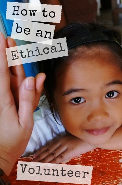 How To Be An Ethical Volunteer - Mapping Megan