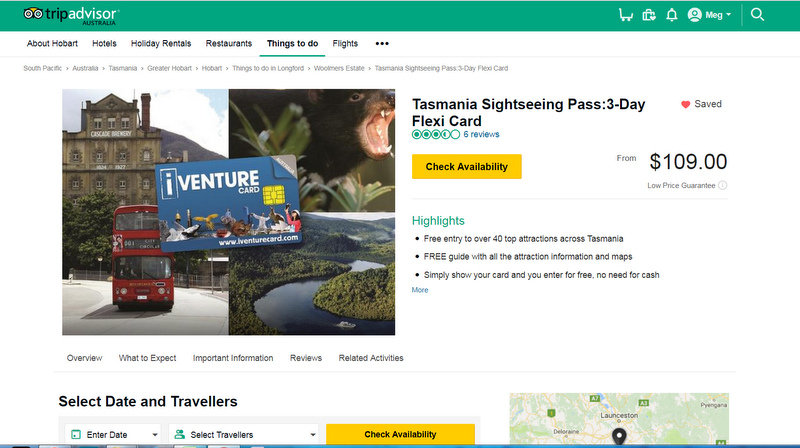 booking tours on tripadvisor