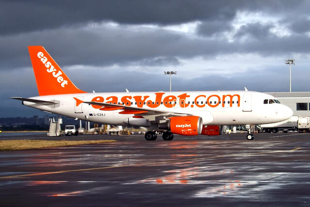 Easyjet plane airline flight